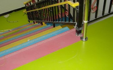 幼兒園室內塑膠地板-環保PVC地板